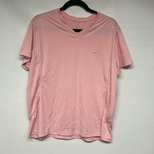 Nike  Light Pink V-Neck Tee